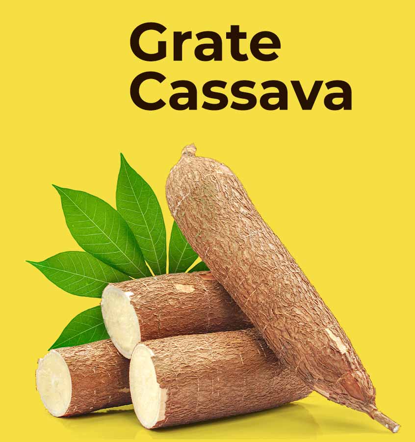 Grate Cassava