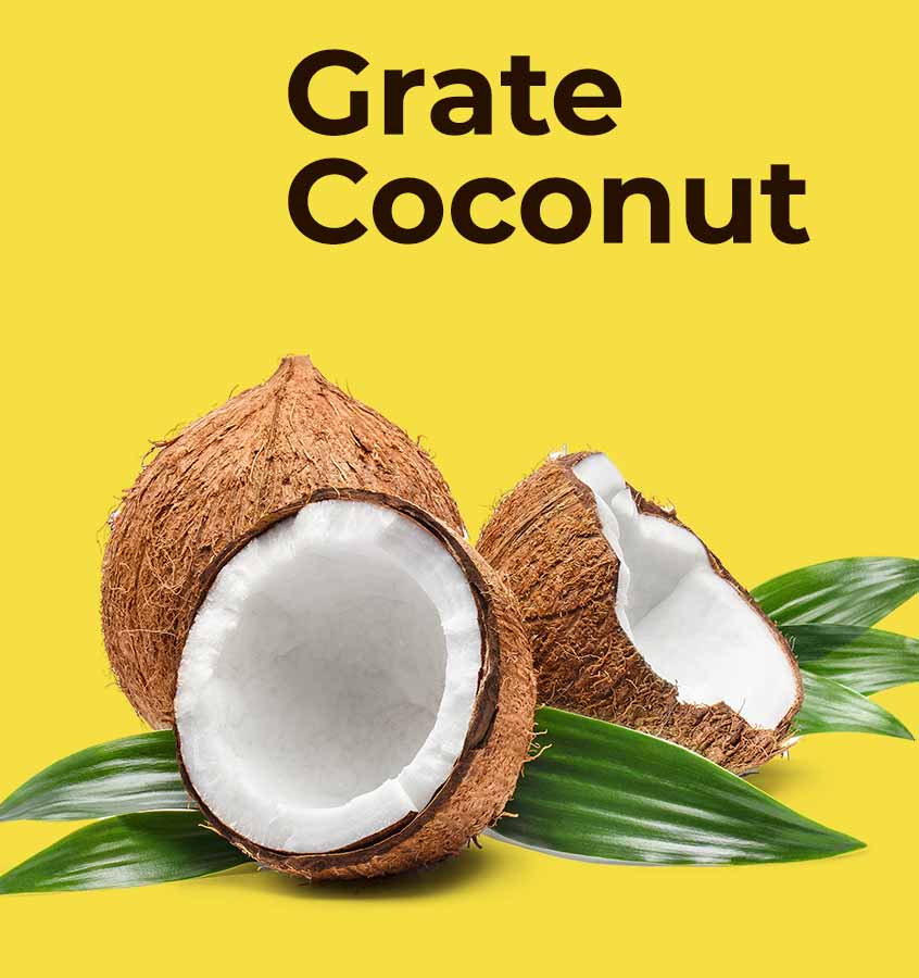 Grate Coconut