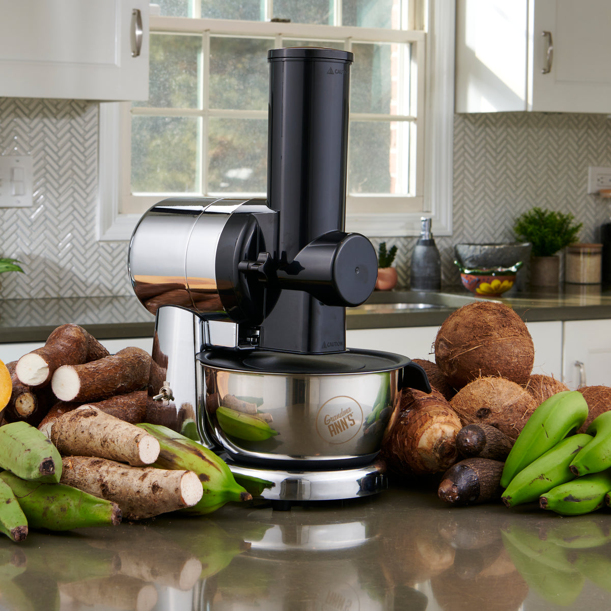 Grandma Ann's Electric Grater for traditional grated foods